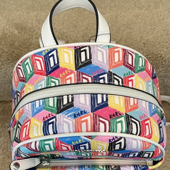 Karl Lagerfeld multi color backpack - Picture 8 of 15